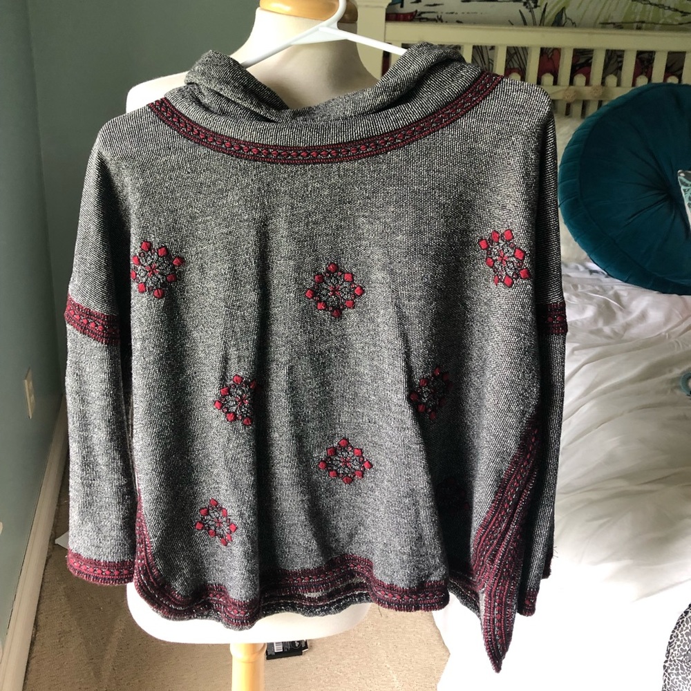 Lucky Brand Gray turtleneck